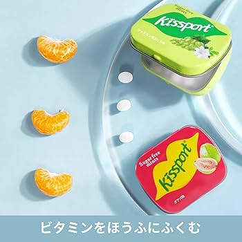 Amazon.co.jp: ミントタブレット 缶 約40粒 ×1個 ジャスミン青ぶどう味